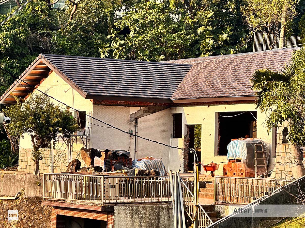 台灣屋瓦實績｜高反射瓦(北投)