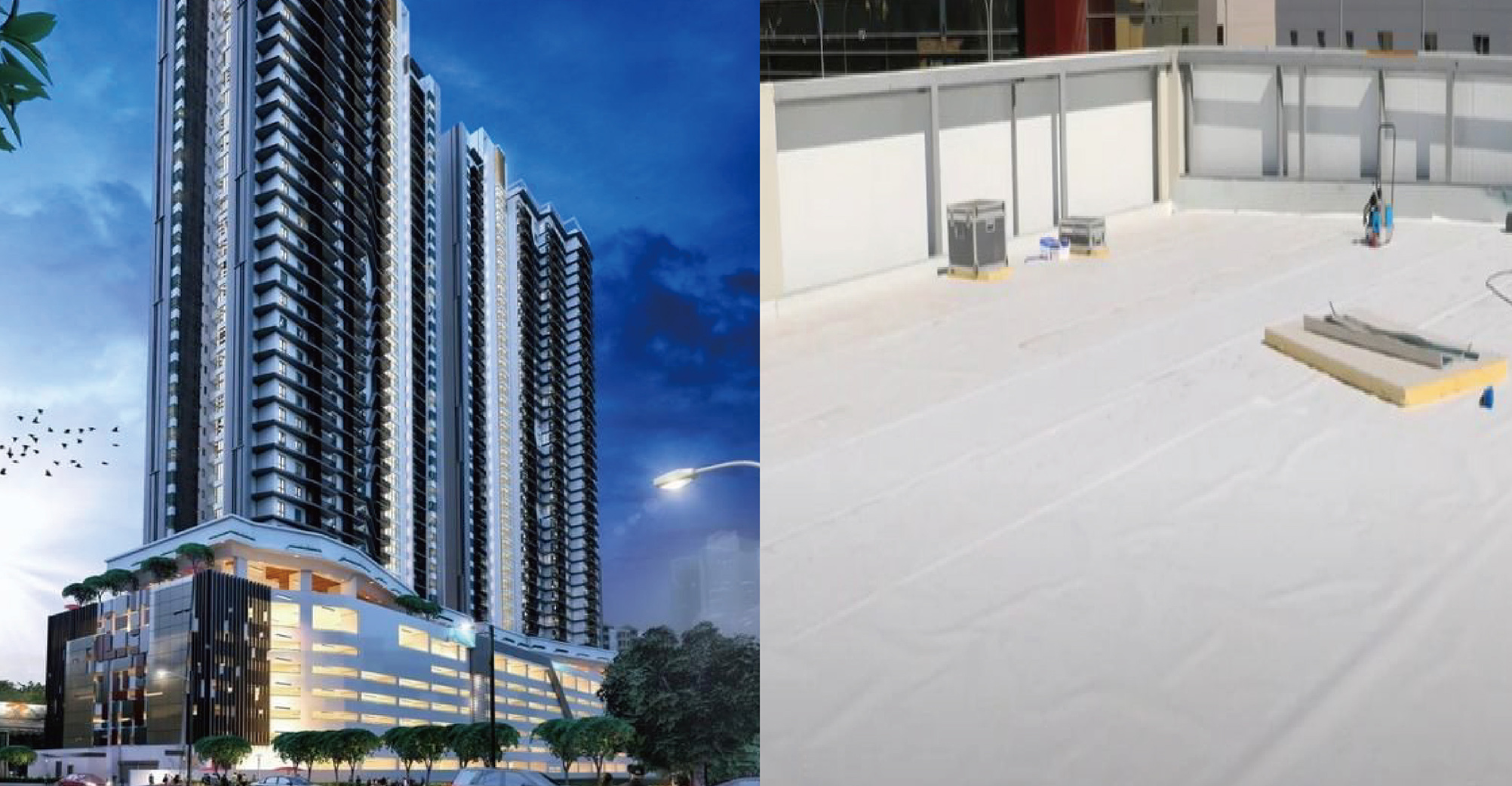 TPO平屋頂防水系統全球實績-1